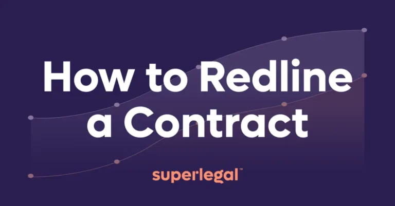 redline contract